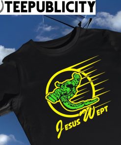 Seaguns Godzilla Jesus Wept logo shirt