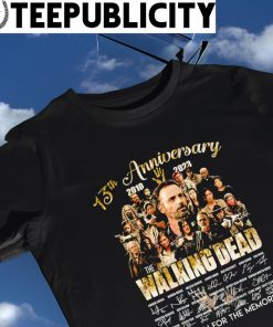 The Walking Dead 13th Anniversary 2010-2023 thank you for the memories movie shirt