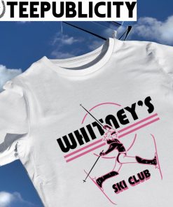 Whitney's Ski Club logo shirt