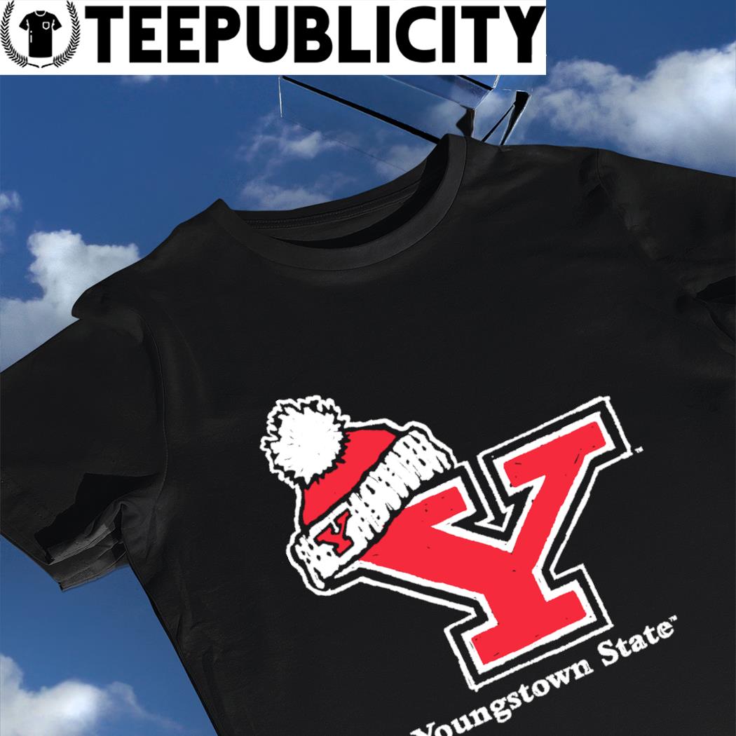 Men's Red Youngstown State Penguins Long Sleeve T-Shirt
