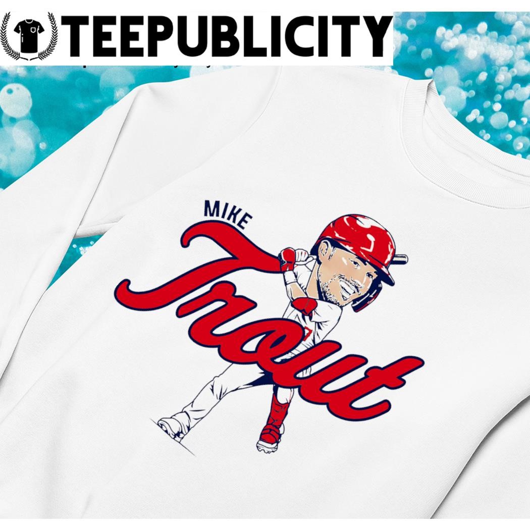 Mike Trout Los Angeles Angels caricature 2023 shirt, hoodie, sweater, long  sleeve and tank top