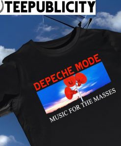 Bouncy Depeche Mode music for the masses art shirt