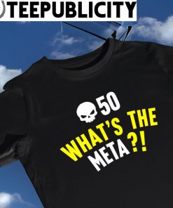 Call of Duty skull 50 what's the Meta shirt