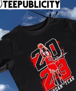 Chicago Bulls Michael Jordan year 2023 signature shirt