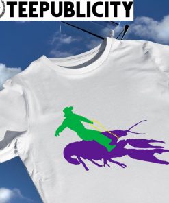 Crawfish Cowboy for Mardi Gras logo shirt