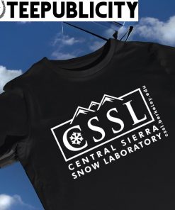 CSSL Central Sierra Snow Laboratory logo shirt