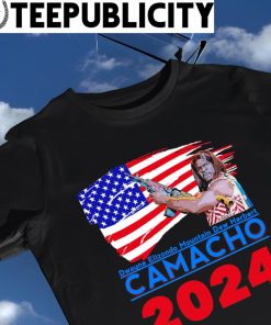 Dwayne Elizondo Mountain Dew Herbert Camacho 2024 American flag shirt