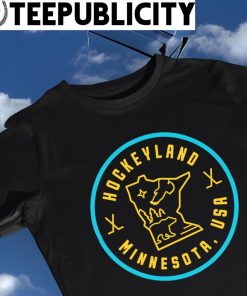 Hockeyland Minnesota USA logo shirt