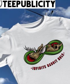 Infinite Rabbit Hole animal logo shirt