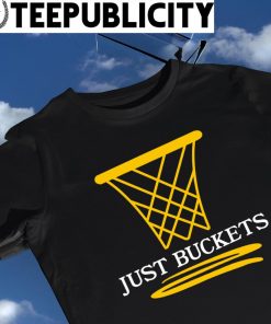 Jamarius Burton wear just buckets art shirt