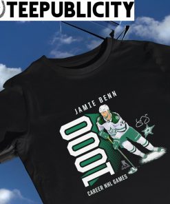Jamie Benn Dallas Stars 1000 Career NHL Games signature shirt