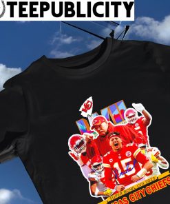 Kansas City Chiefs Super Bowl LVII 2023 signatures shirt