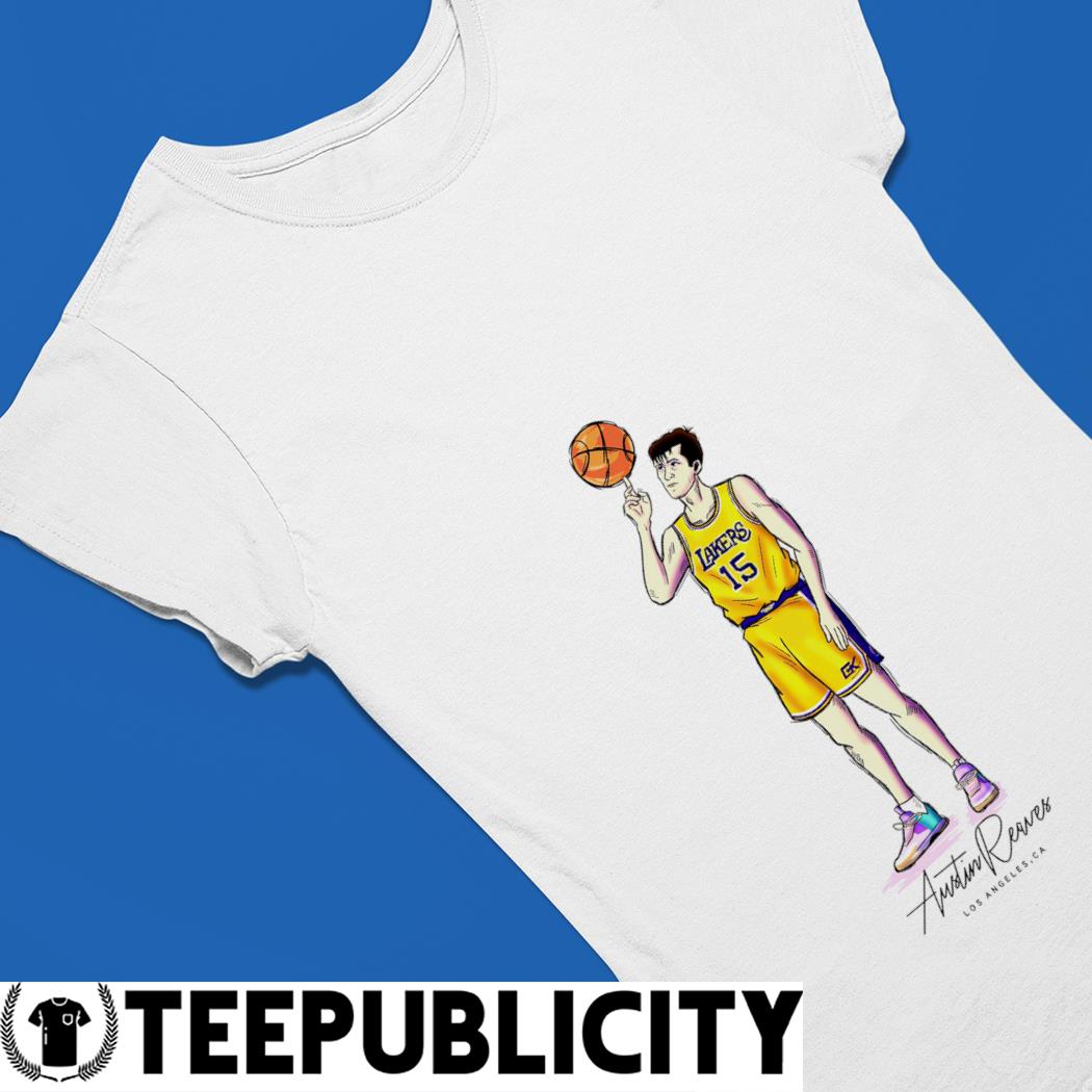 Los Angeles Lakers Austin Reaves here to stay Hollywood art shirt