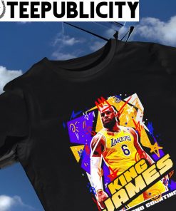 Los Angeles Lakers Lebron James 38399 and counting The King James shirt