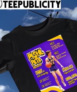 Pete Maravich Pixel Qiangy Basketball shirt - Kingteeshop
