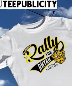 Missouri Tigers basketball Rally for Rhyan 2023 logo shirt
