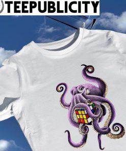 Octopus playing rubik shirt