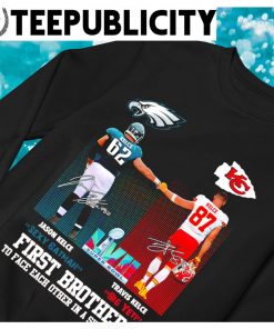 Philadelphia Eagles vs Kansas City Chiefs Kelce sexy Batman vs Kelce Big  Yet first brothers to face each other in a Super Bowl shirt, hoodie, sweater,  long sleeve and tank top