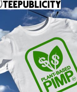 Plant-Based Pimp logo shirt