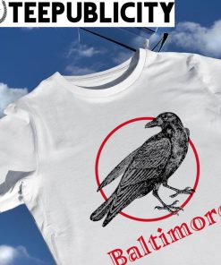 Raven in Baltimore art shirt