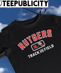 Rutgers Scarlet Knights track and field logo shirt