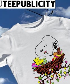 Snoopy and Woodstock with Easter Eggs shirt