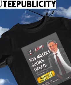 The Ruckus Wes Miller's Golden Tickets poster shirt