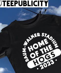 University Of Arkansas Baum Walker Stadium home of the Hogs 2023 trend shirt