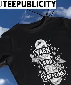 Yarn and Caffeine logo shirt