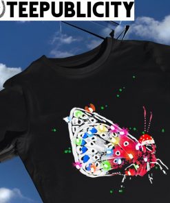 Butterfly color light art shirt