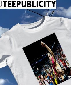 Eric Musselman Arkansas Razorbacks Champs with Fans photo shirt