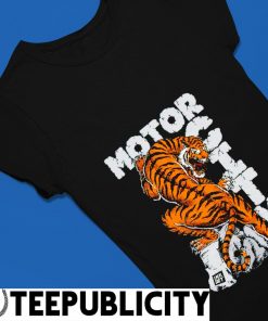 Ink Detroit Motor City Button up Heavyweight baseball tiger shirt