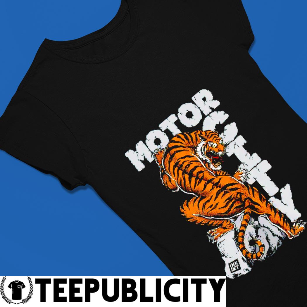 Ink Detroit Motor City Kitty T-Shirt - Heather Natural