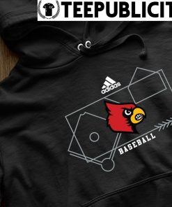 Louisville cardinals adidas locker lines baseball fresh shirt