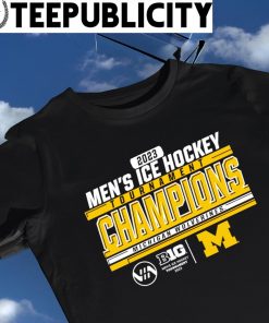 Michigan Wolverines 2023 Big Ten Men's Ice Hockey Conference Tournament Champions shirt