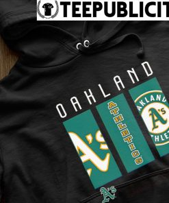 Oakland Athletics logo and flag 2023 shirt, hoodie, sweater, long