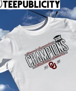 Oklahoma Sooners 2023 Big 12 Women's Gymnastics Tournament Champions logo shirt
