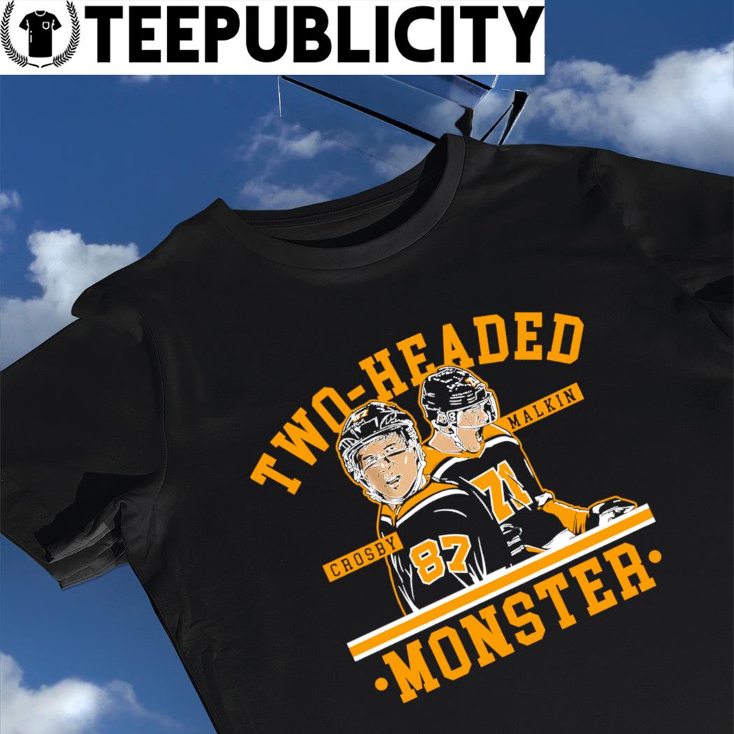 ventilation grube hjælper Pittsburgh Penguins Sidney Crosby and Evgeni Malkin two headed monster shirt,  hoodie, sweater, long sleeve and tank top