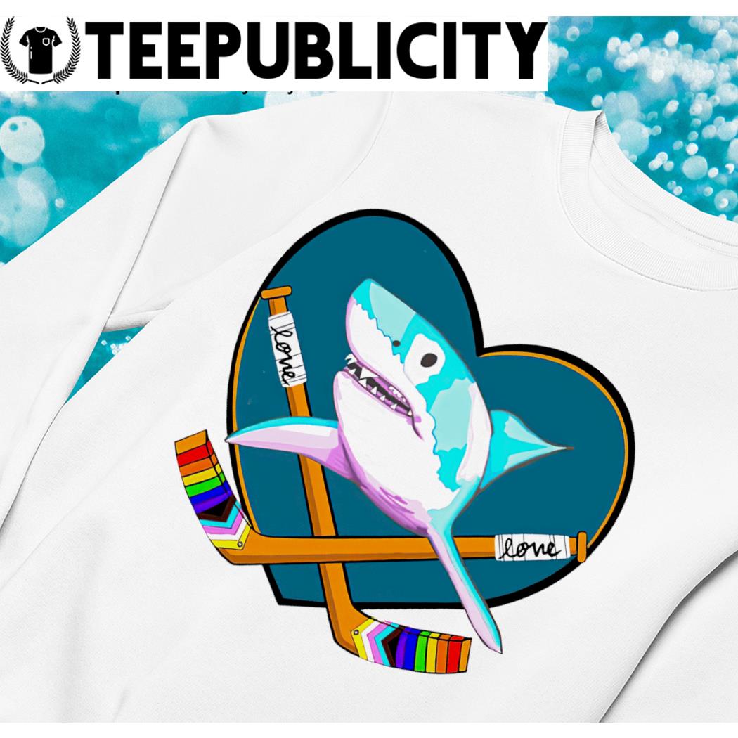Official san Jose sharks pride night shirt, hoodie, sweater, long