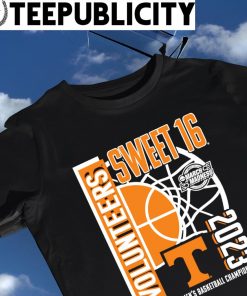 Tennessee Volunteers 2023 NCAA Division I Men's Basketball Championship Tournament March Madness Sweet 16 shirt