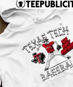 Texas Tech baseball skeleton player shirt, hoodie, longsleeve