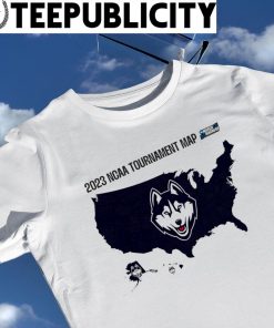 2023 NCAA Tournament Map March Madness United State Uconn Huskies shirt
