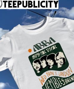 ABBA 1979 Music Tour Vintage retro shirt