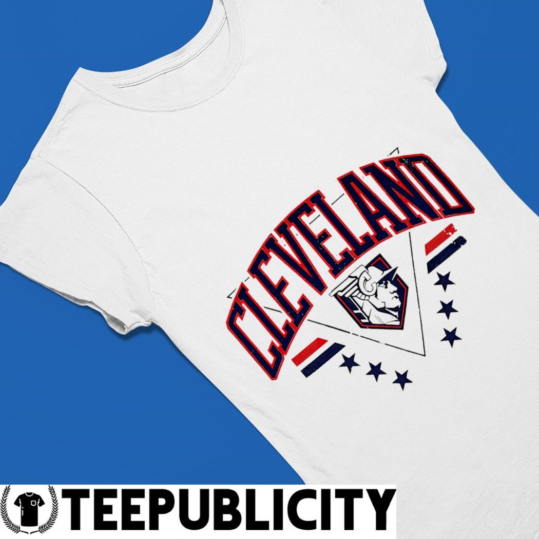 Awesome best dad ever MLB Cleveland Guardians logo 2023 T-shirt