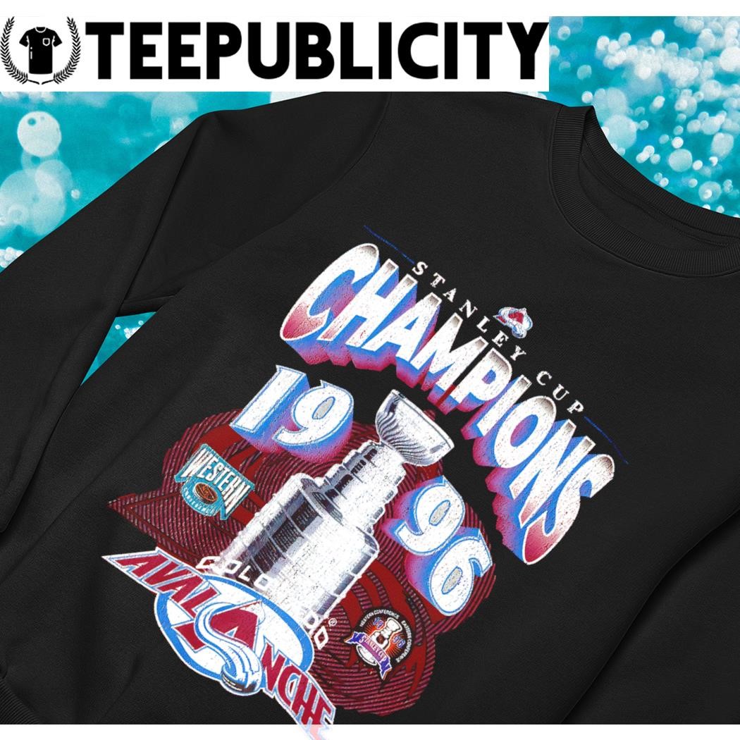 Mitchell and Ness Colorado Avalanche Stanley Cup Champions 1996