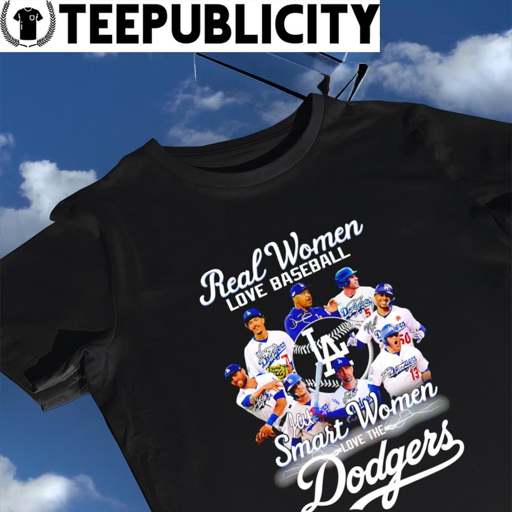 womens dodgers baseball tee