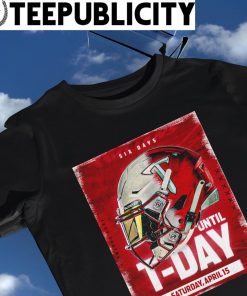 Troy Trojans Six Days until T-Day Helmet shirt