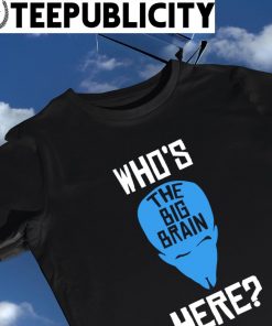 Who is the big brain here megamind logo shirt