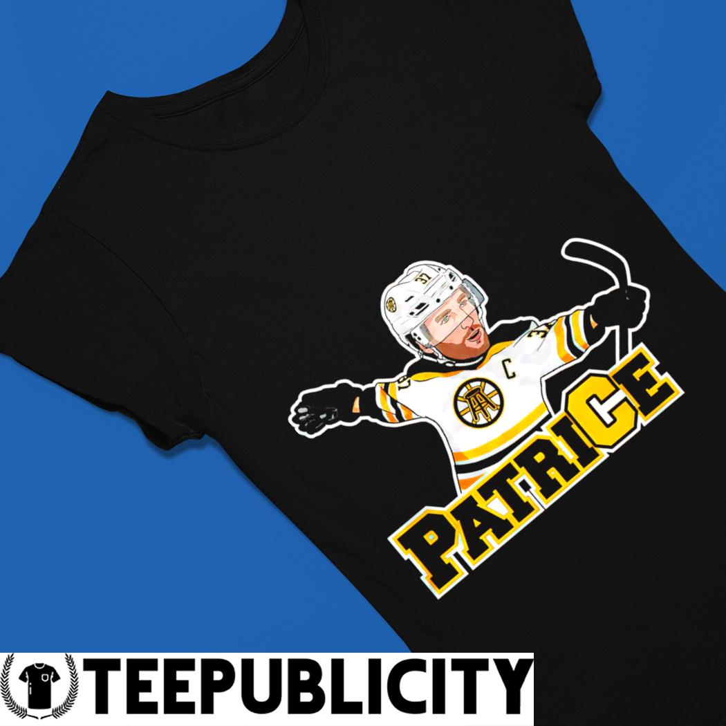 Boston Bruins Patrice Bergeron captain P cartoon shirt, hoodie