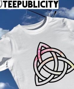 Celtic Trinity knot triquetra with circle pastel logo shirt